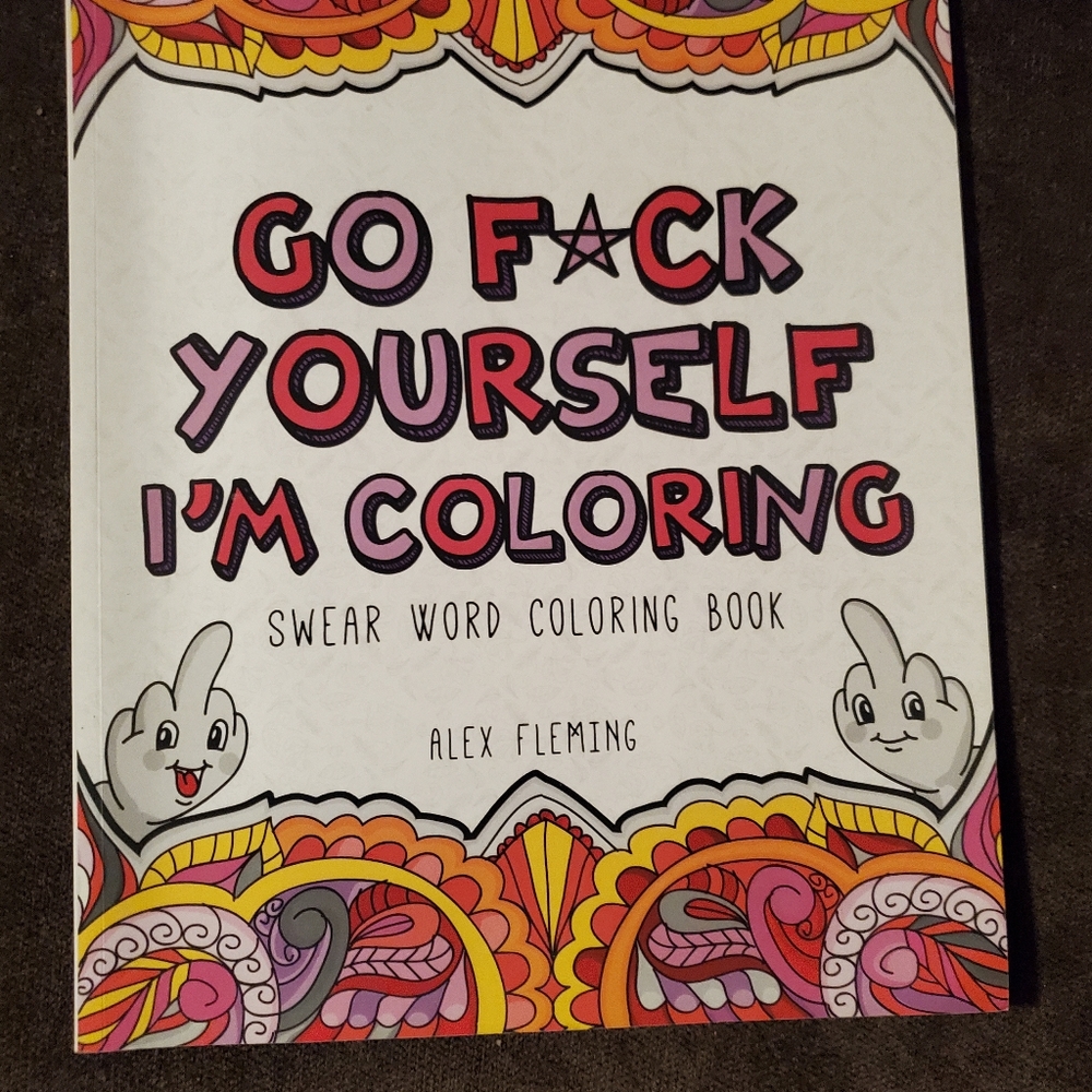 Adult coloring book
